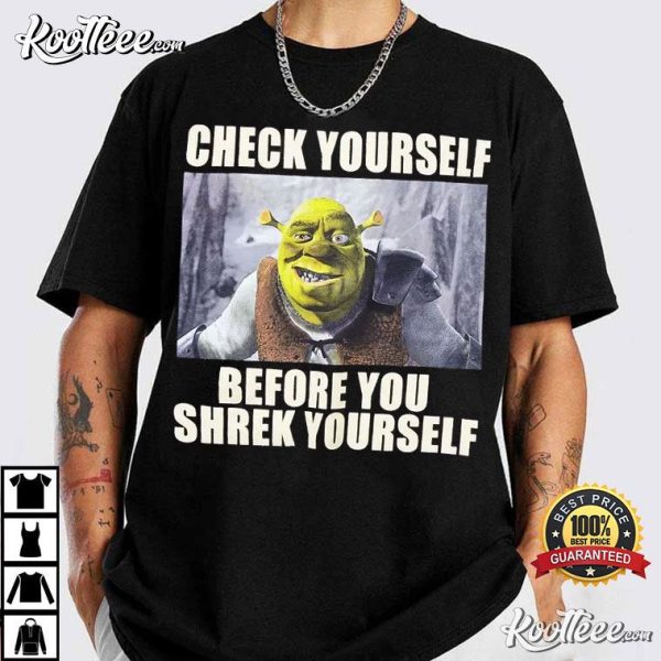 Shrek Check Yourself T-Shirt