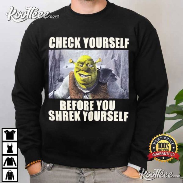 Shrek Check Yourself T-Shirt