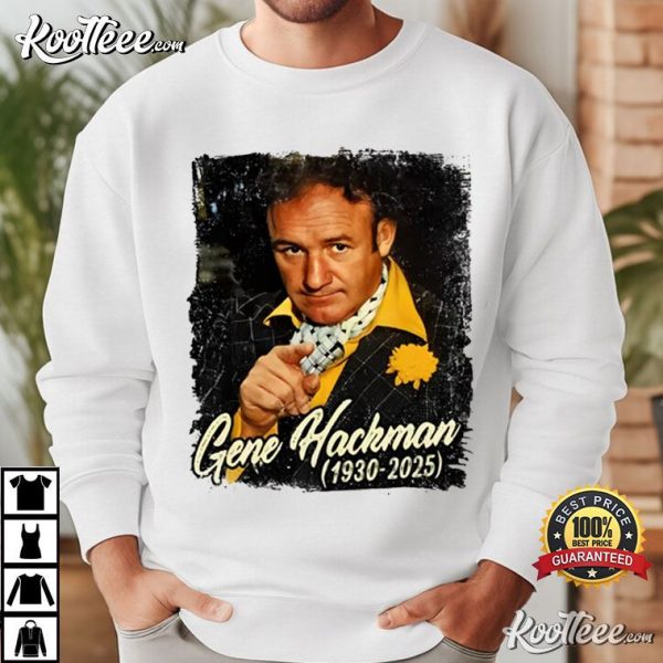 Gene Hackman 1930-2025 Vintage T-Shirt