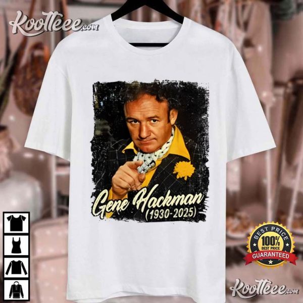 Gene Hackman 1930-2025 Vintage T-Shirt