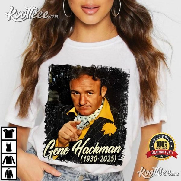 Gene Hackman 1930-2025 Vintage T-Shirt