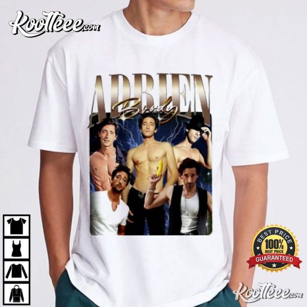 Adrien Brody Vintage Gift For Fan T-Shirt