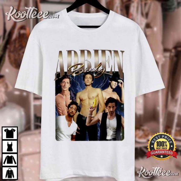 Adrien Brody Vintage Gift For Fan T-Shirt