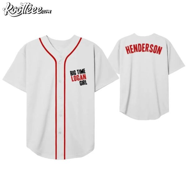 Big Time Rush Inspired Custom White Baseball Jersey