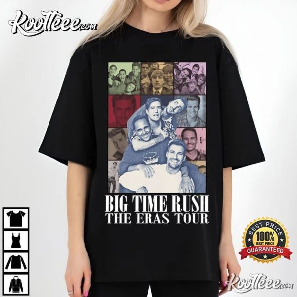 Big Time Rush The Eras Tour T-Shirt