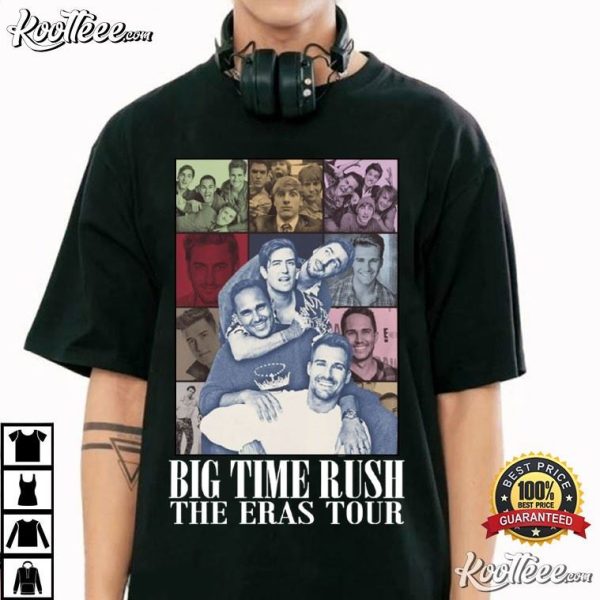 Big Time Rush The Eras Tour T-Shirt