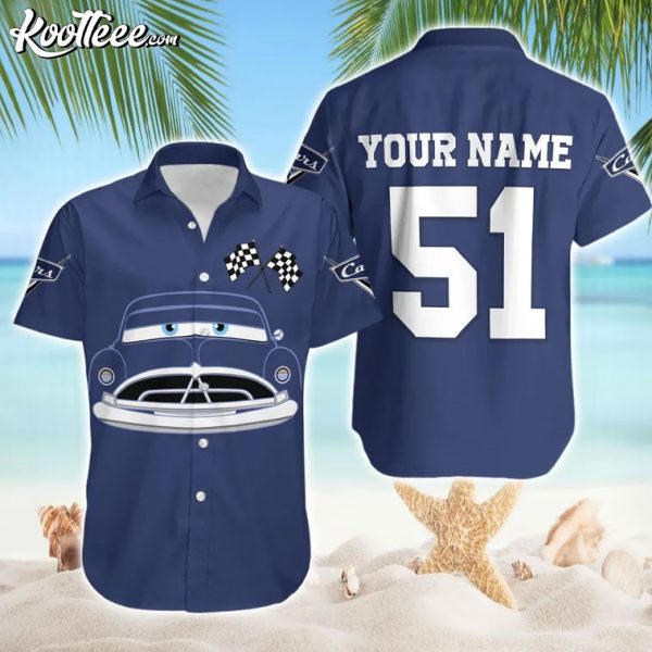 Cars Doc Hudson Custom Hawaiian Shirt