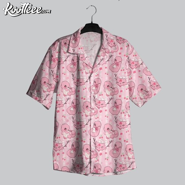 Sakura Starter Pokemon Hawaiian Shirt And Shorts