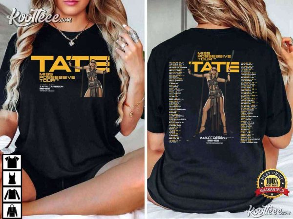 Tate McRae Miss Possessive Tour 2025 Merch T-Shirt