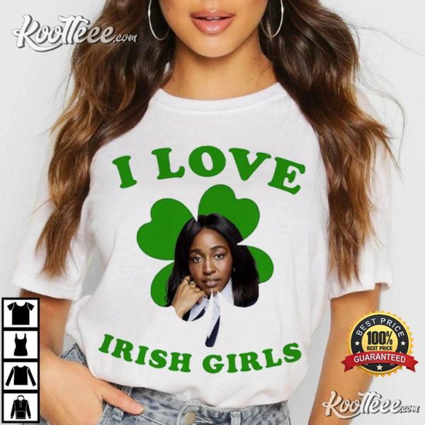 Ayo Edebiri I Love Irish Girls T-Shirt