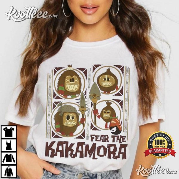 Fear The Kakamora Moana Tiki Disneyland T-Shirt