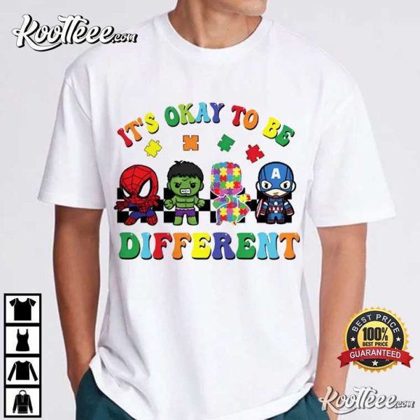 It’s Okay To Be Different Autism Kids T-Shirt