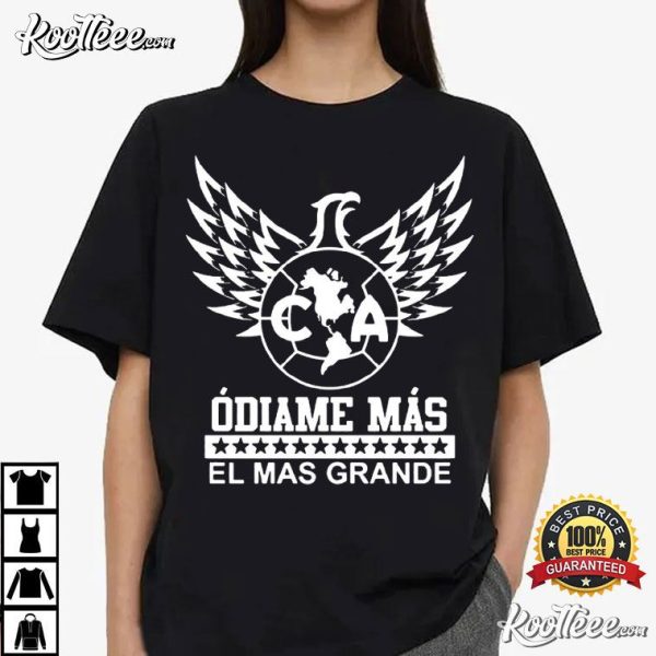 Club América Odiame Mas Mexican Soccer T-Shirt