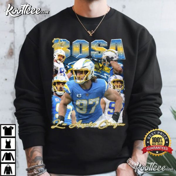 Joey Bosa Los Angeles Chargers Vintage T-Shirt