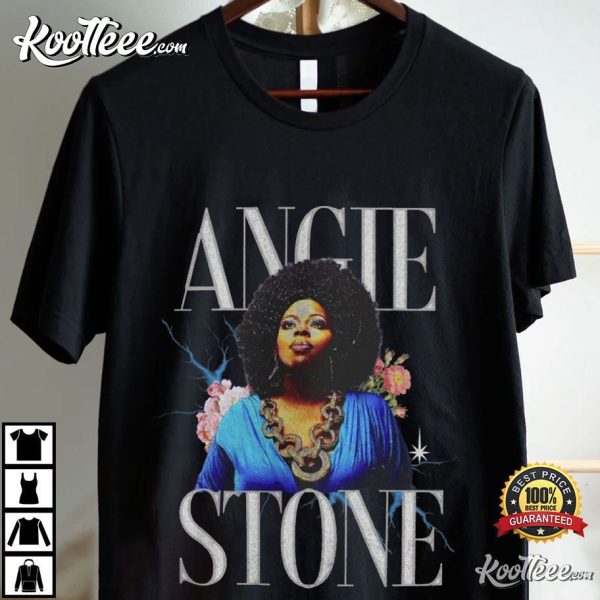 Angie Stone Tribute Soul Music RnB Retro T-Shirt