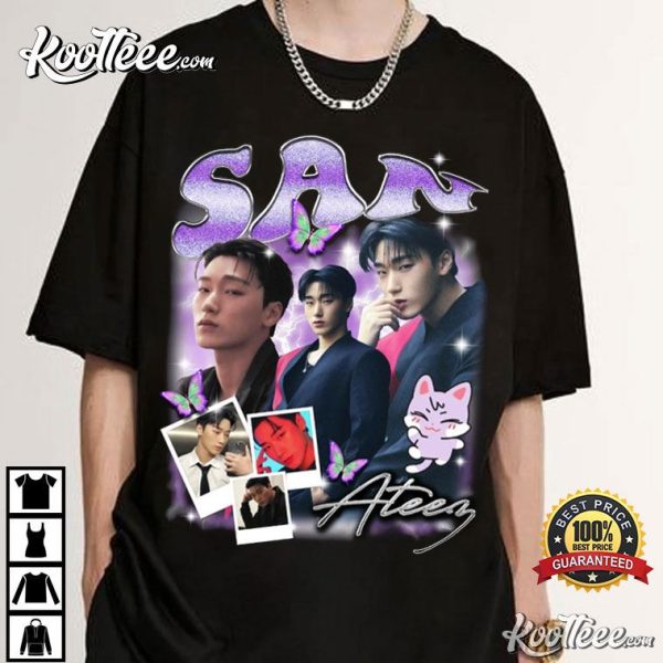 San Ateez Kpop Gift For Fan T-Shirt