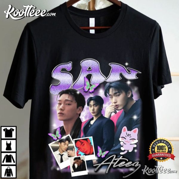 San Ateez Kpop Gift For Fan T-Shirt