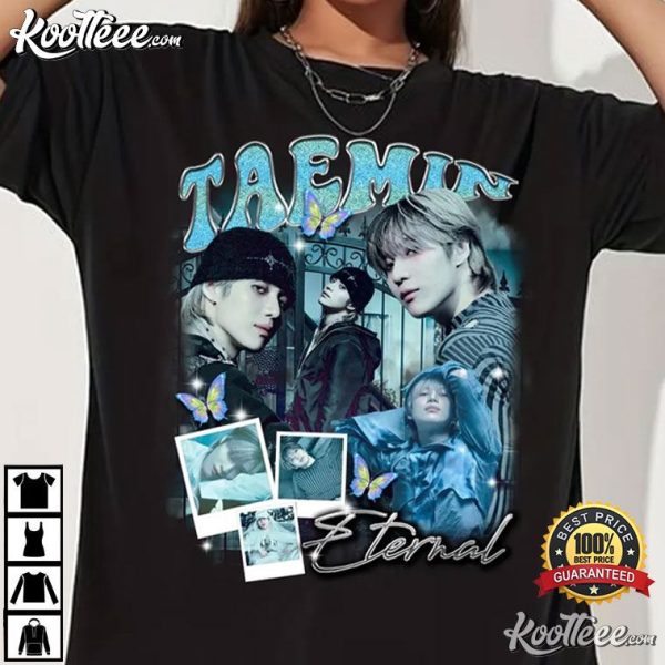 Taemin Shinee Eternal Album Retro 90s T-Shirt