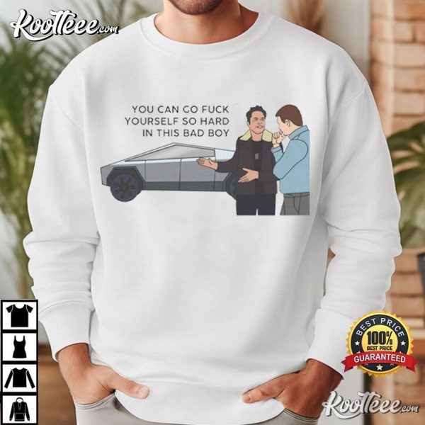 Tesla Cybertruck Car Elon Musk Funny T-Shirt