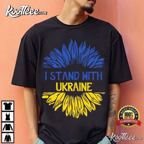 I Stand With Ukraine Activist T-Shirt