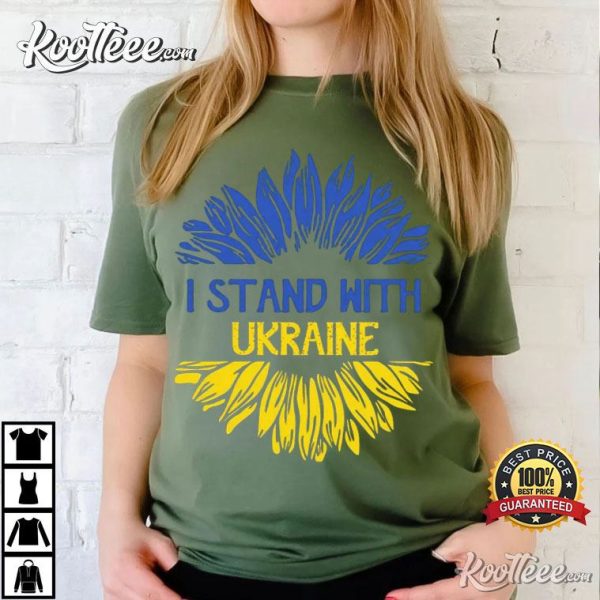 I Stand With Ukraine Activist T-Shirt