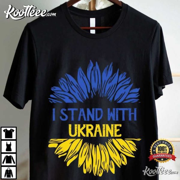 I Stand With Ukraine Activist T-Shirt