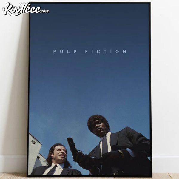 Pulp Fiction Jules Winnfield Vincent Vega Movie Poster