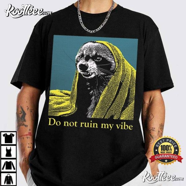 Raccoon Do Not Ruin My Vibe T-Shirt