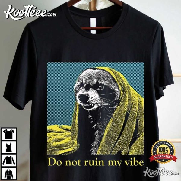 Raccoon Do Not Ruin My Vibe T-Shirt