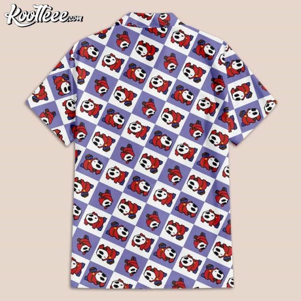 Shy Guy Super Mario Pixel Art Nintendo Hawaiian Shirt