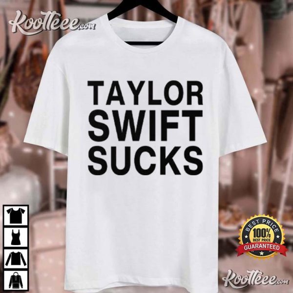 Taylor Swift Sucks Steelers Fan T-Shirt