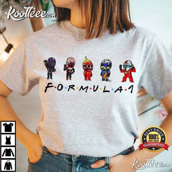 Formula 1 Driver Friends F1 Race Week T-Shirt