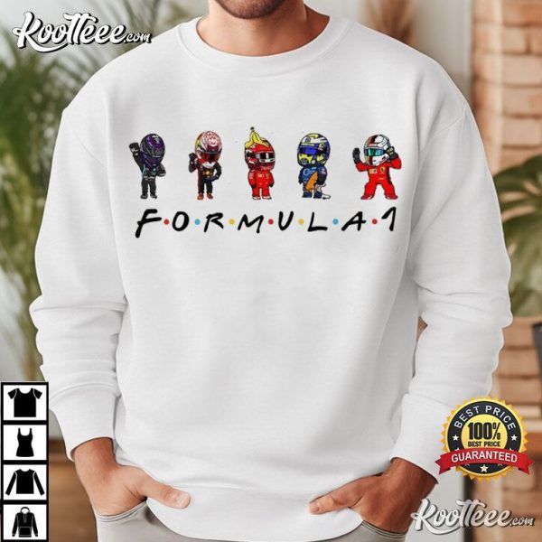 Formula 1 Driver Friends F1 Race Week T-Shirt