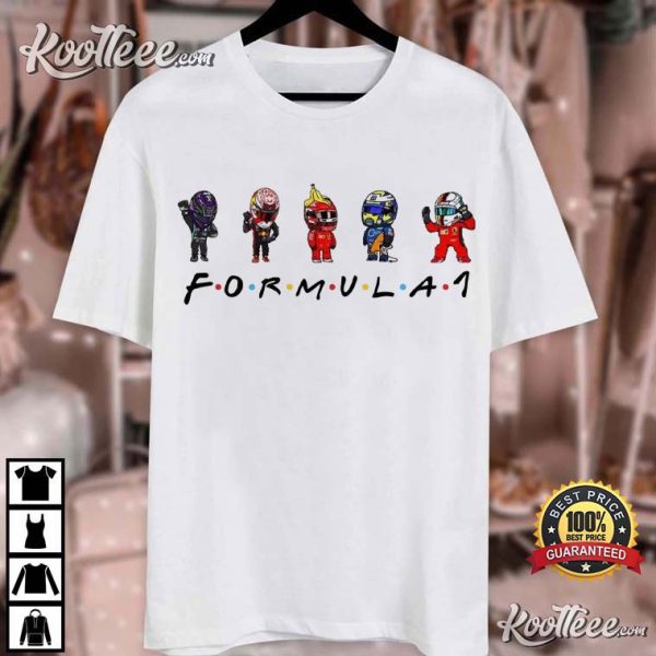 Formula 1 Driver Friends F1 Race Week T-Shirt