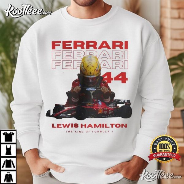 Lewis Hamilton Ferrari Racing Gift Formula 1 T-Shirt