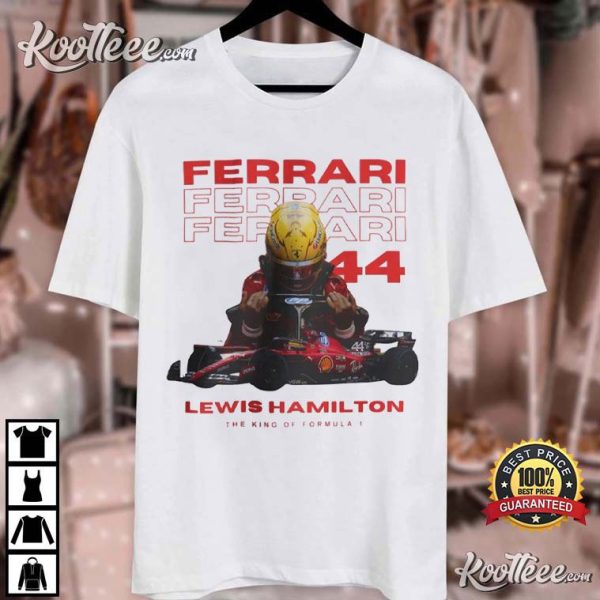 Lewis Hamilton Ferrari Racing Gift Formula 1 T-Shirt