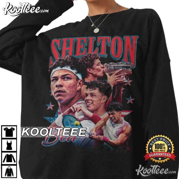 Ben Shelton American Professional Tennis Player Bootleg T-Shirt