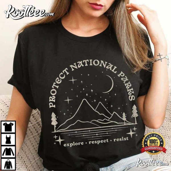 Protect National Parks Gift For Hiker T-Shirt