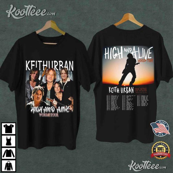 Keith Urban High And Alive Tour T-Shirt