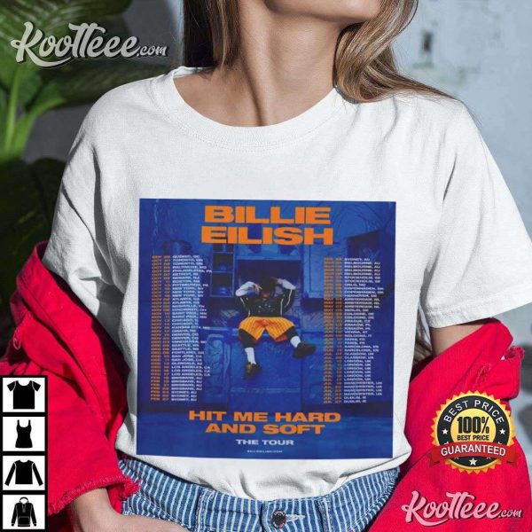 Billie Eilish Hit Me Hard And Soft The Tour T-Shirt