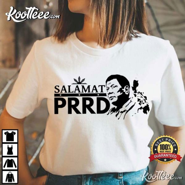 I Stand For PRRD Digong Duterte Supporter T-Shirt