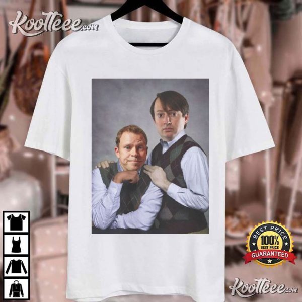 Peep Show Jeremy Usbourne x Mark Corrigan Step Brothers Parody T-Shirt