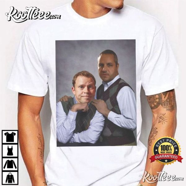 Peep Show Big Mad Andy x Jez Step Brothers Parody T-Shirt