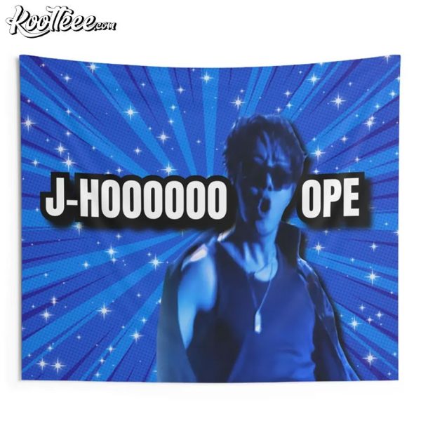 J-Hope Meme Funny Concert Wall Tapestry