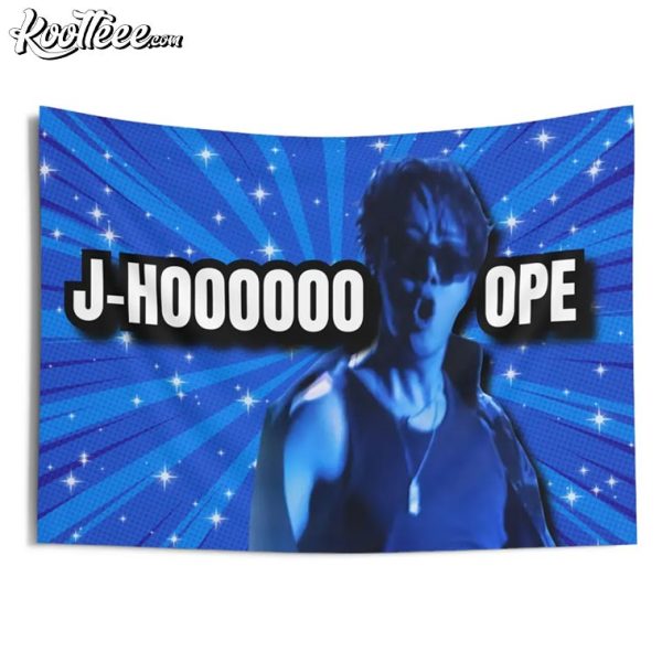 J-Hope Meme Funny Concert Wall Tapestry