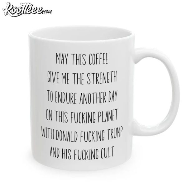 Funny Anti Trump Coffee Lover Political Mug