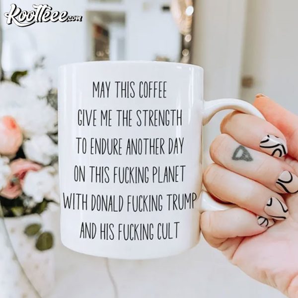 Funny Anti Trump Coffee Lover Political Mug