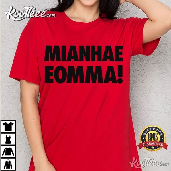 Mianhae Eomma J-Hope Hobi K-Pop Fan T-Shirt