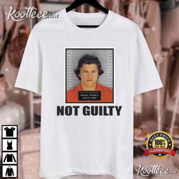 Haiden Deegan Not Guilty Motocross Racer Funny Mugshot T-Shirt