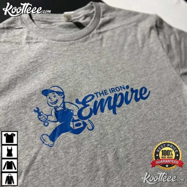 The Iron Empire Retro Mascot T-Shirt